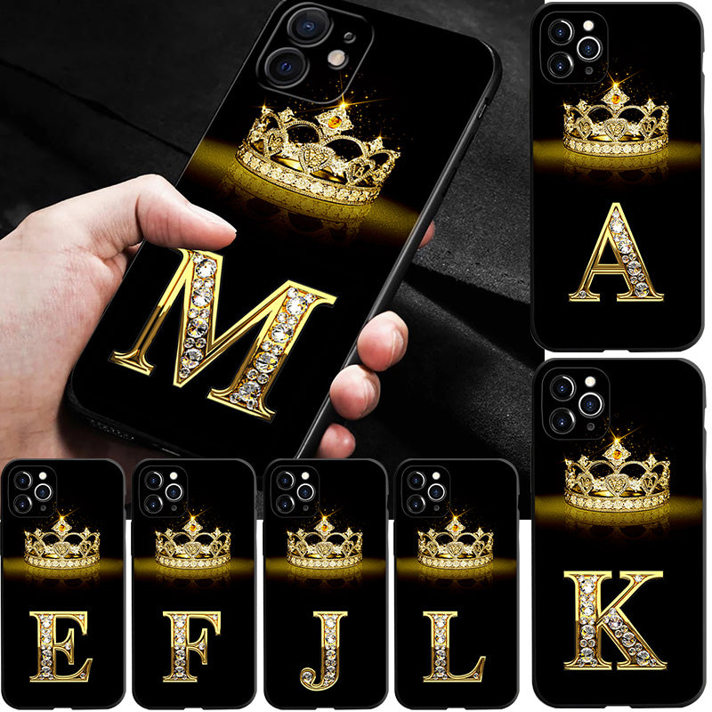 Silicone Crown Diamond Phone Case