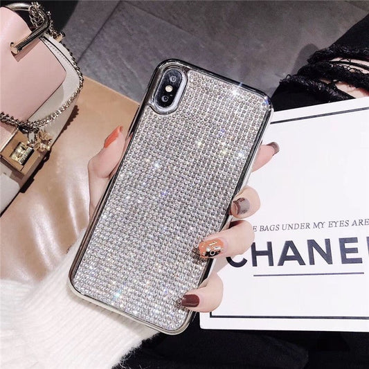Compatible with Apple , Electroplating Thousand Diamond Tpu Mobile Phone Case - Taylor K Shop