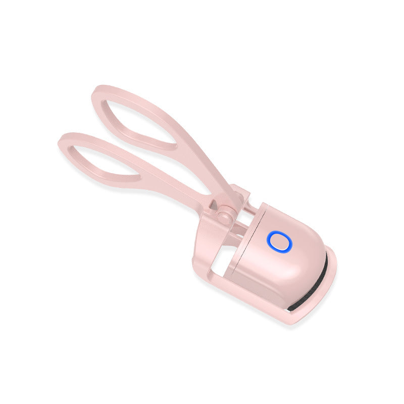 Heated Eyelash Curler Electric Temperature Control Mini Eyelash Curler Electric Portable Charging - taylorkinfo