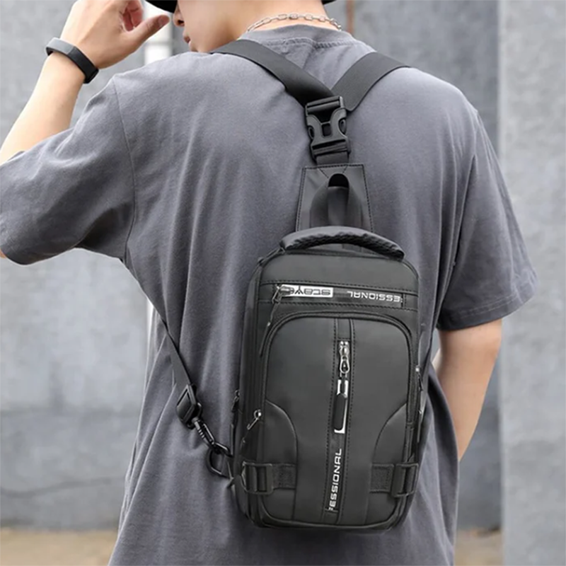 Crossbody Bags Men Multifunctional Backpack Shoulder Chest Bags - taylorkinfo