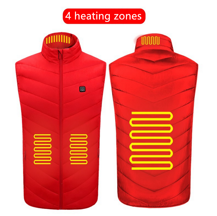 Heated Vest Washable Usb Charging Electric - taylorkinfo