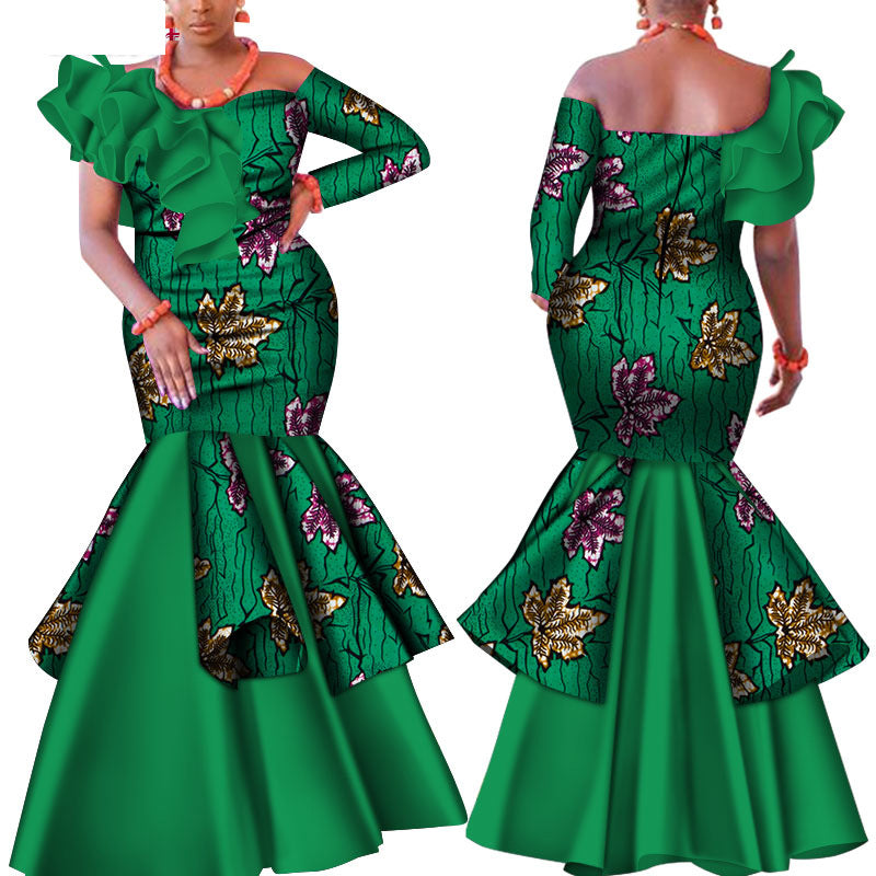 Wedding Party Dresses Traditional African Costumes