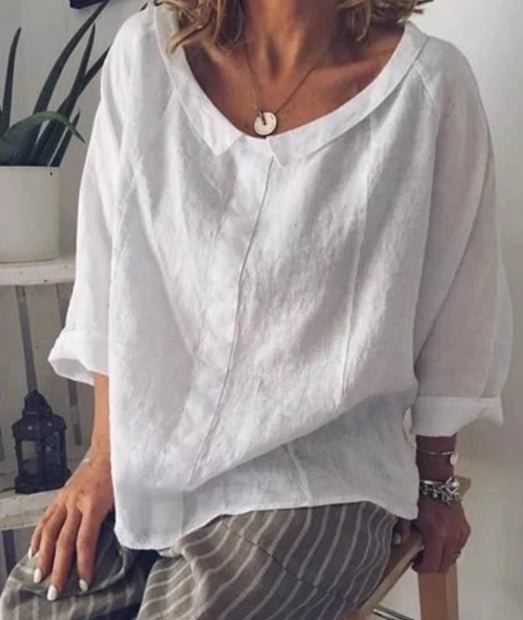 ELVA Collectie: Luchtige Blouse - Taylor K Shop