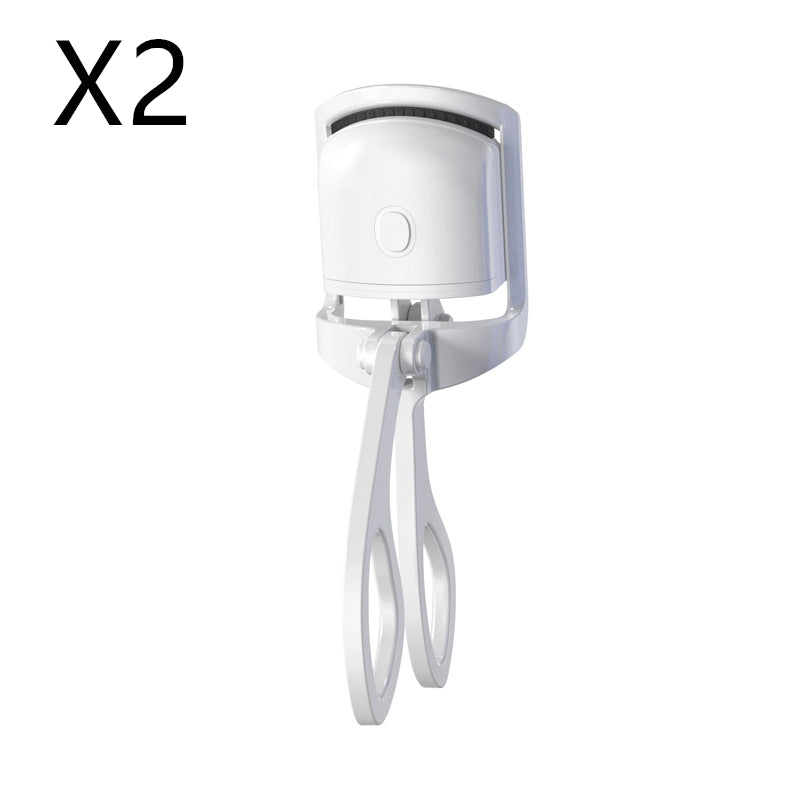 Heated Eyelash Curler Electric Temperature Control Mini Eyelash Curler Electric Portable Charging - taylorkinfo