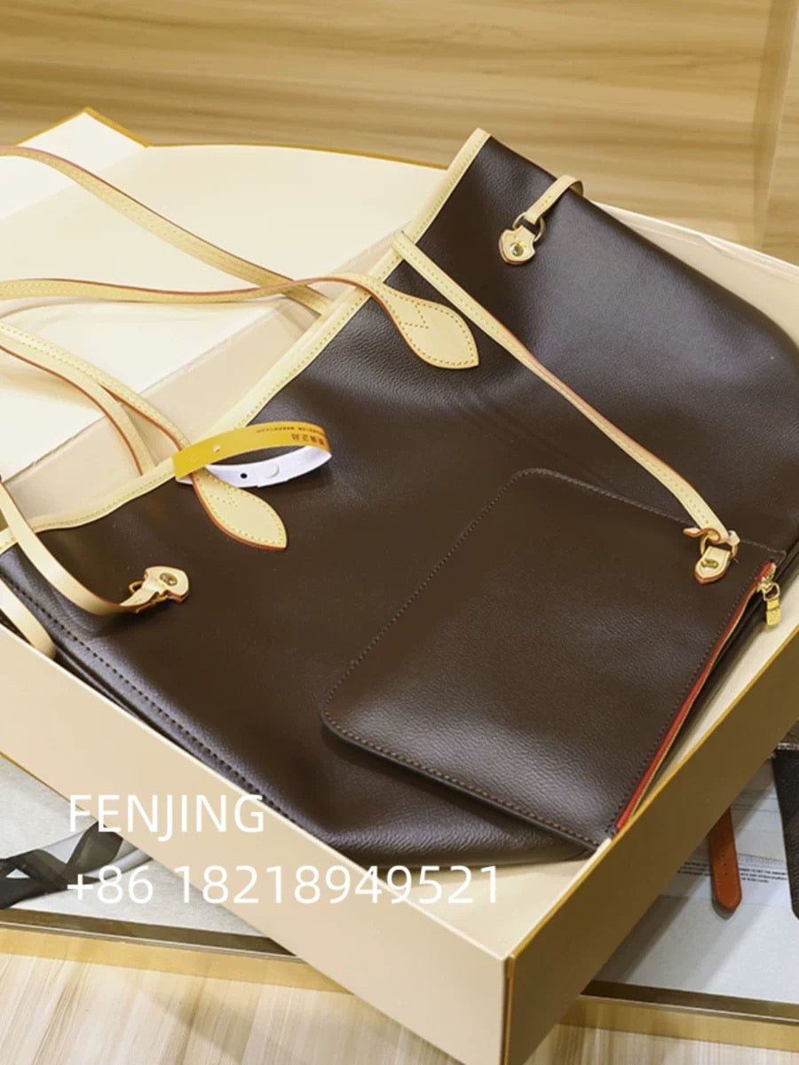 FENJING 2023 brand designer ladies leather handbag shoulder bag messenger bag ladies fashion stereo bucket bag - Taylor K Shop