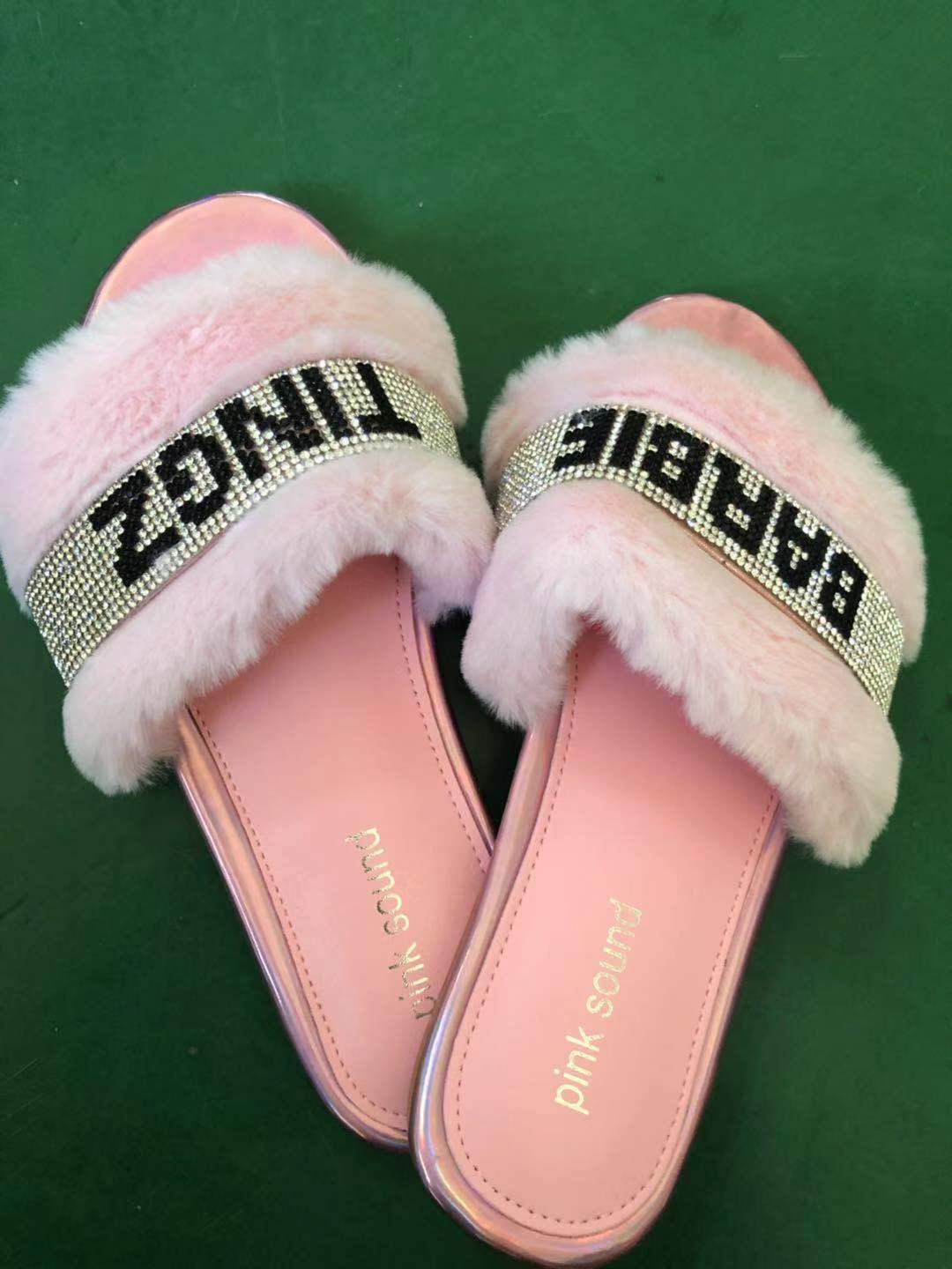 Flat heel slippers women's shoes - Taylor K Shop
