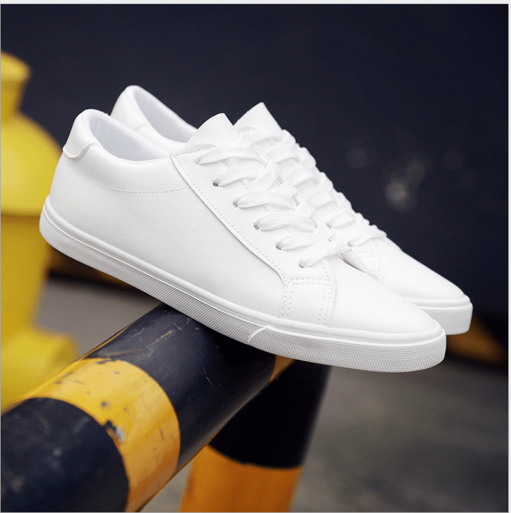 Frau PU Einfarbig Weibliche Schuhe Casual Bord Schuhe Frauen Schuhe F351 - Taylor K Shop