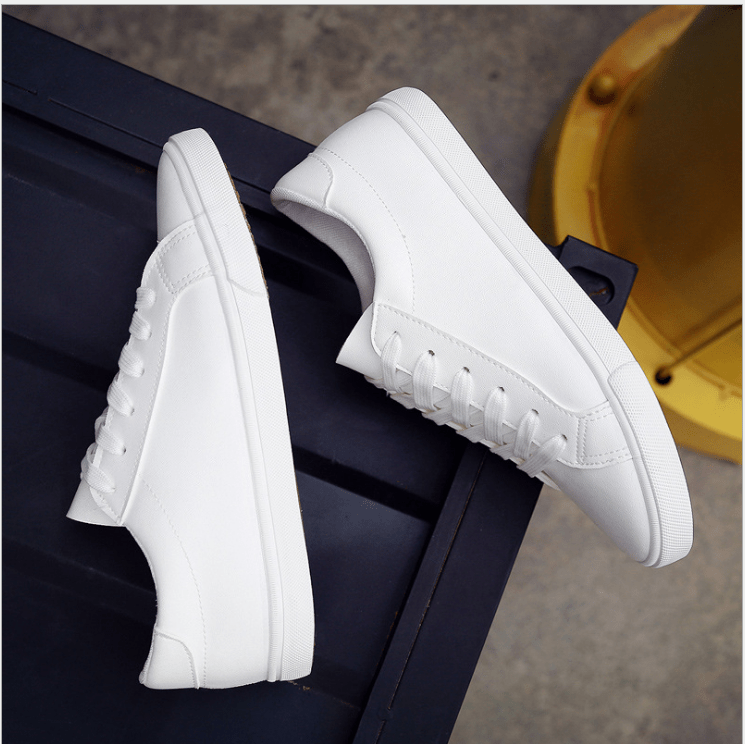 Frau PU Einfarbig Weibliche Schuhe Casual Bord Schuhe Frauen Schuhe F351 - Taylor K Shop