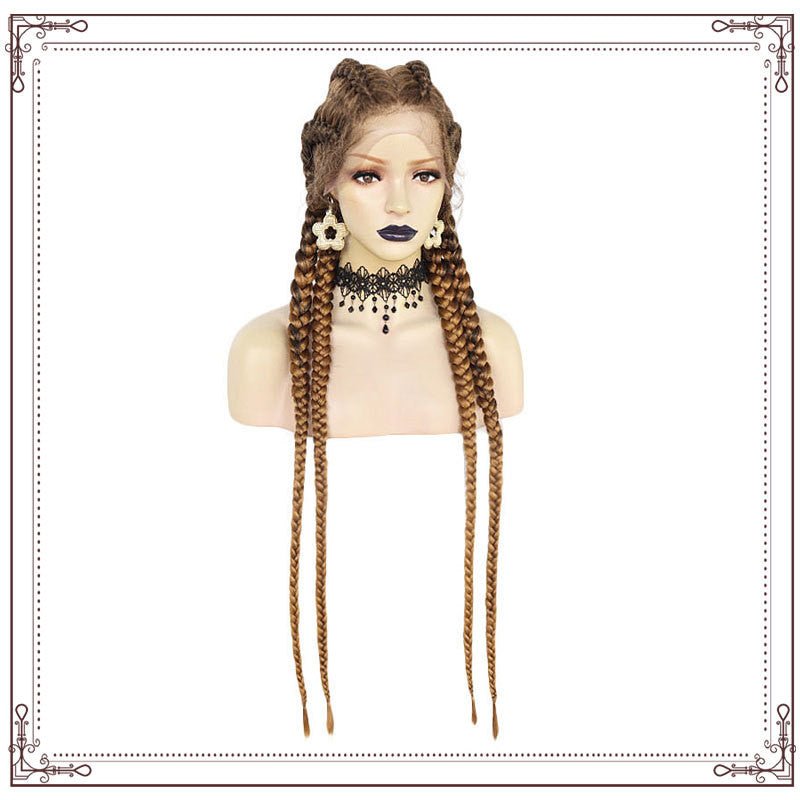 Front Lace Chemical Fiber Wig Hair Set - Taylor K Shop