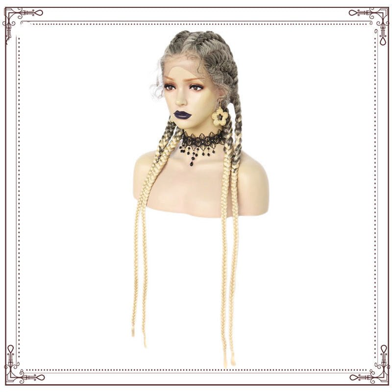 Front Lace Chemical Fiber Wig Hair Set - Taylor K Shop