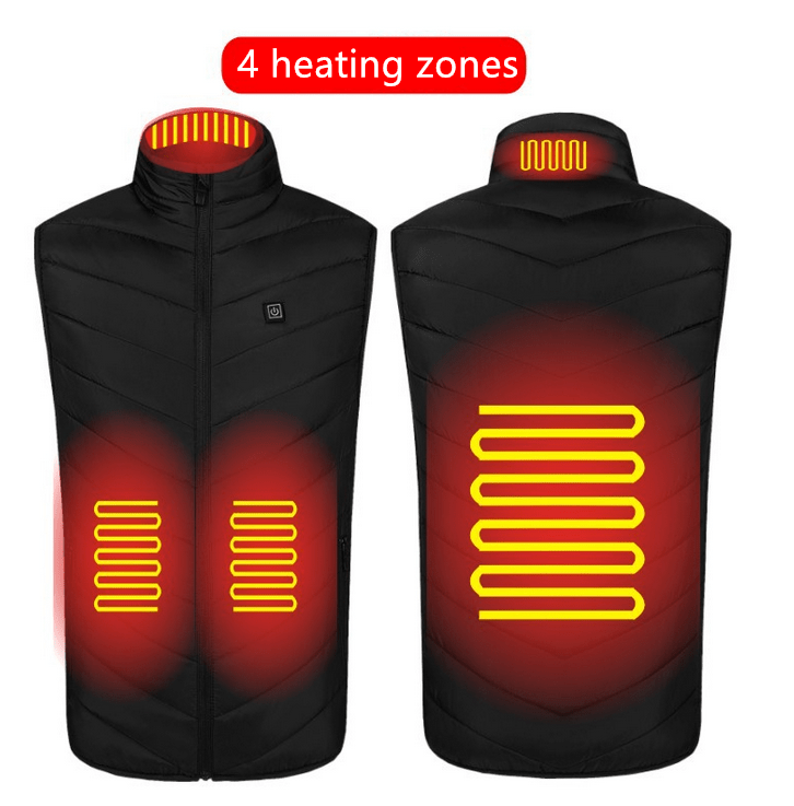 Heated Vest Washable Usb Charging Electric - Taylor K Shop