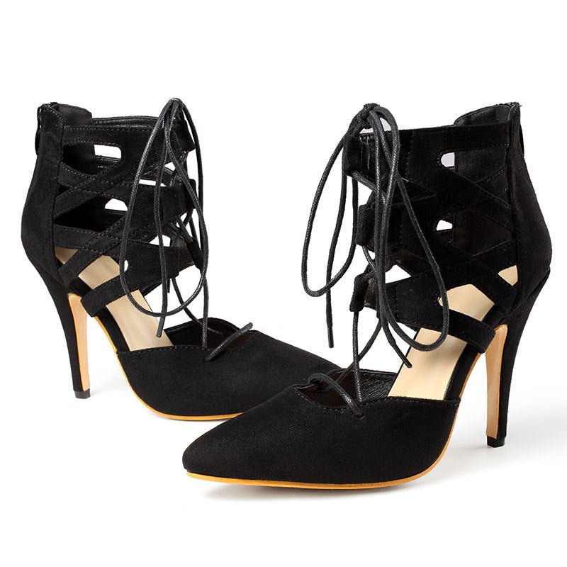 High - heeled shallow mouth sexy nightclub shoes - Taylor K Shop
