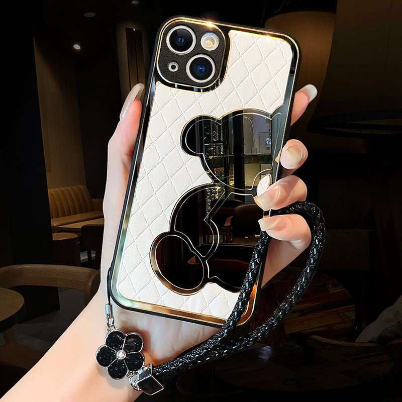 High Texture Diamond Leather Mobile Phone Case - Taylor K Shop