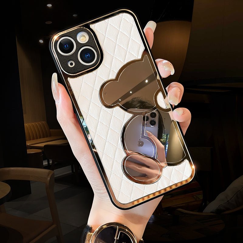 High Texture Diamond Leather Mobile Phone Case - Taylor K Shop