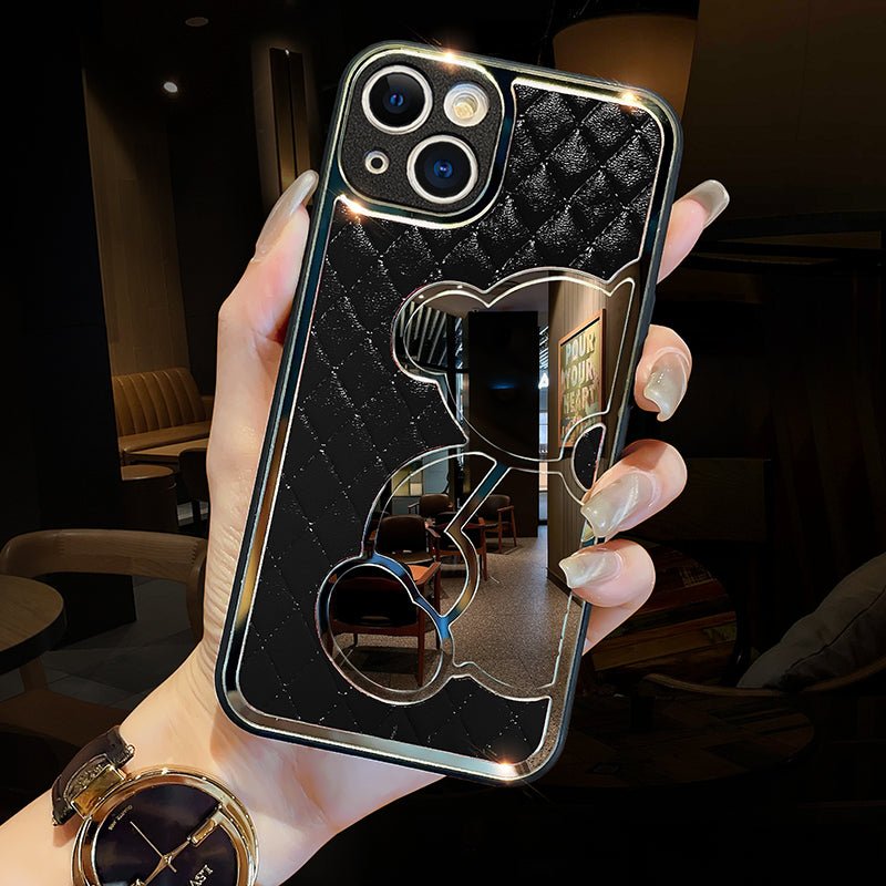 High Texture Diamond Leather Mobile Phone Case - Taylor K Shop