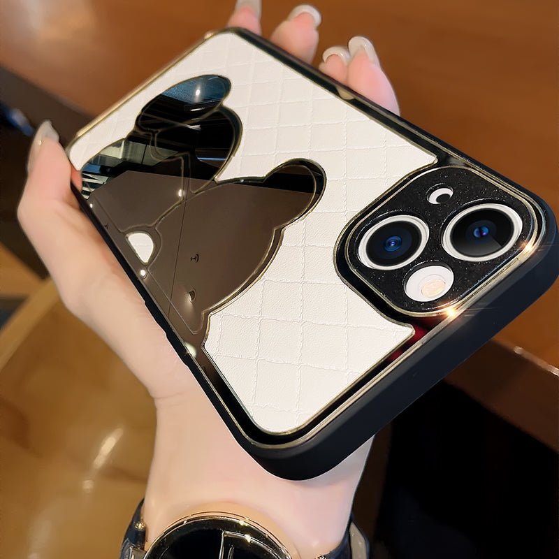 High Texture Diamond Leather Mobile Phone Case - Taylor K Shop