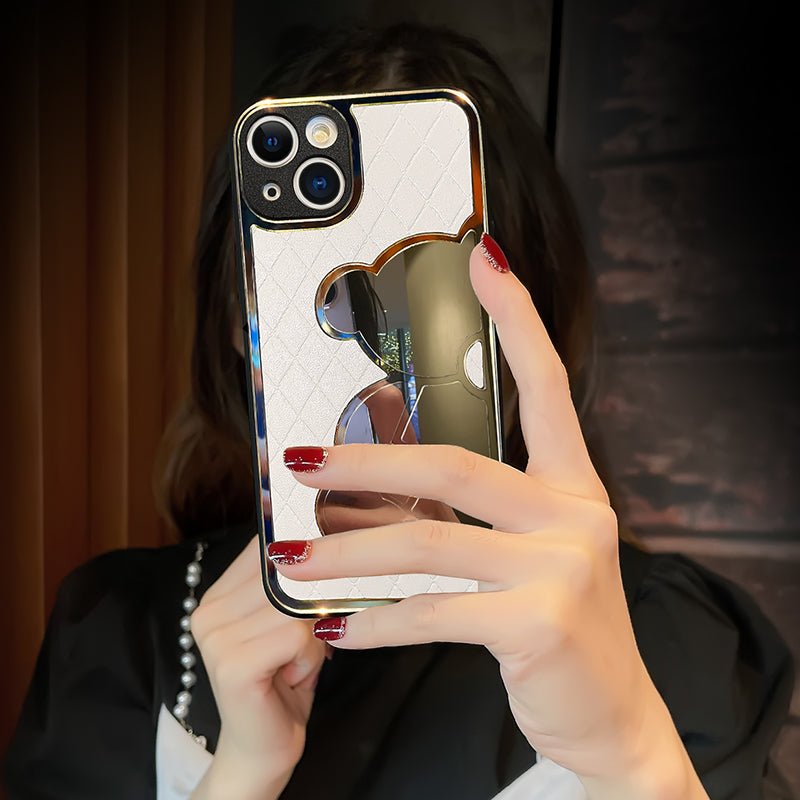High Texture Diamond Leather Mobile Phone Case - Taylor K Shop