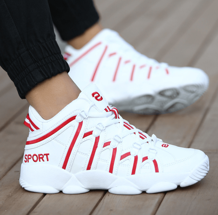 High - top basketball shoes men's boots, couple shoes, practical sports shoes, men's and women's running shoes - Taylor K Shop