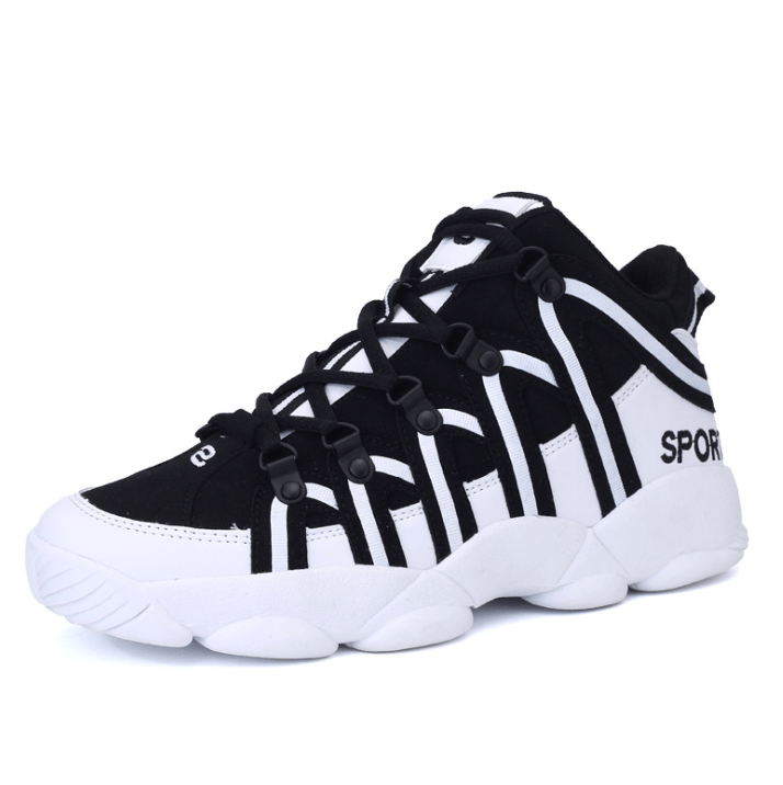 High - top basketball shoes men's boots, couple shoes, practical sports shoes, men's and women's running shoes - Taylor K Shop