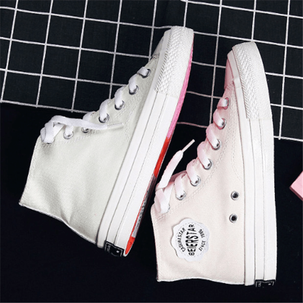 High - top canvas shoes - Taylor K Shop