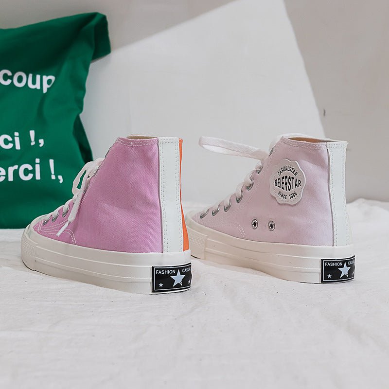 High - top canvas shoes - Taylor K Shop