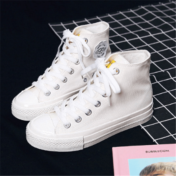 High - top canvas shoes - Taylor K Shop