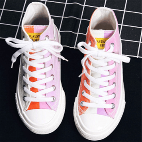High - top canvas shoes - Taylor K Shop