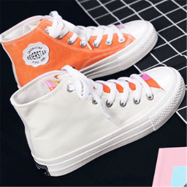 High - top canvas shoes - Taylor K Shop
