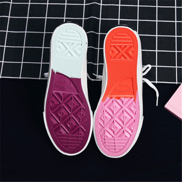 High - top canvas shoes - Taylor K Shop