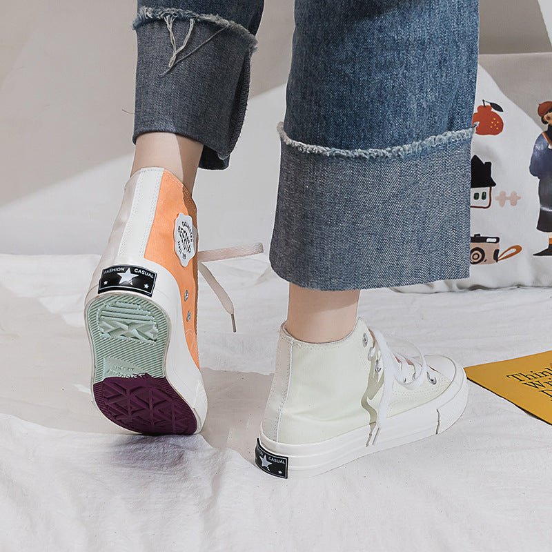 High - top canvas shoes - Taylor K Shop