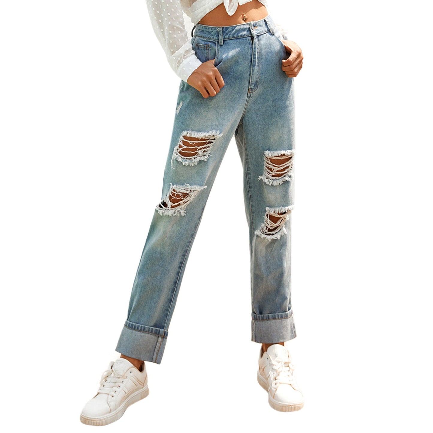 High waist jeans - Taylor K Shop