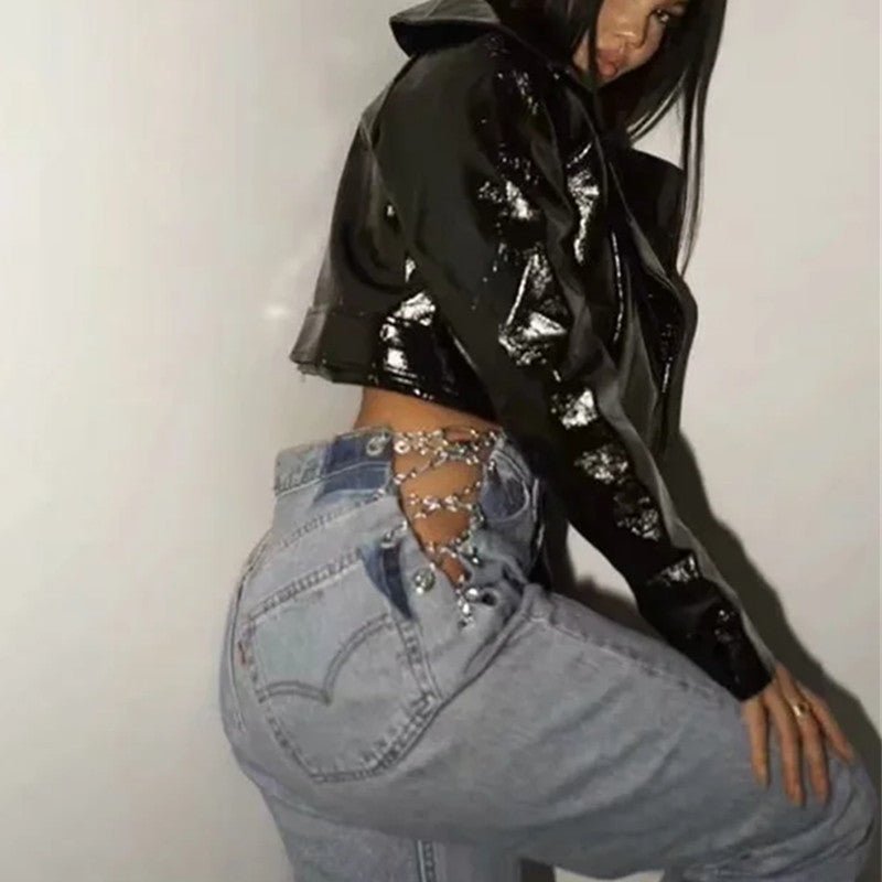 High waist jeans - Taylor K Shop