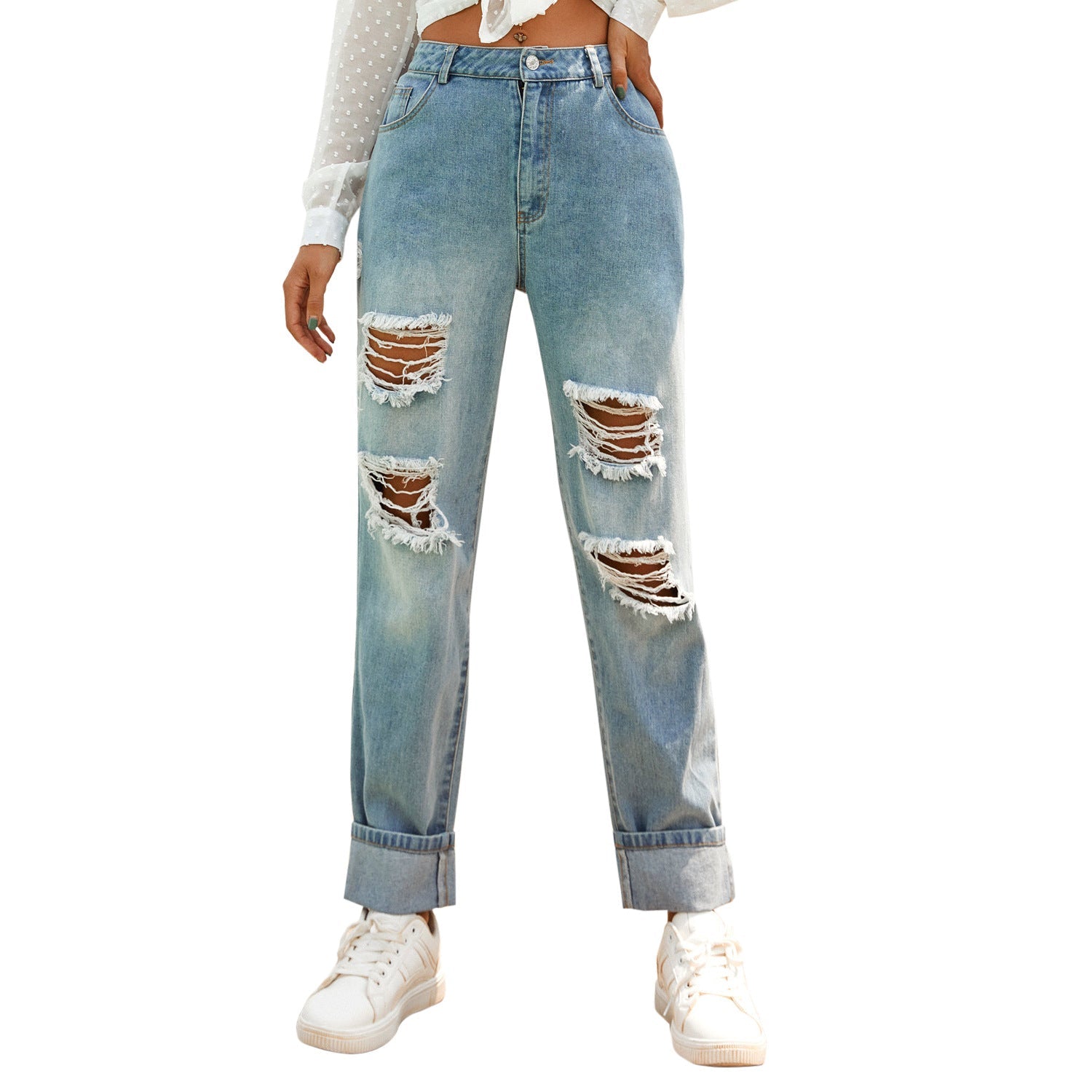High waist jeans - Taylor K Shop