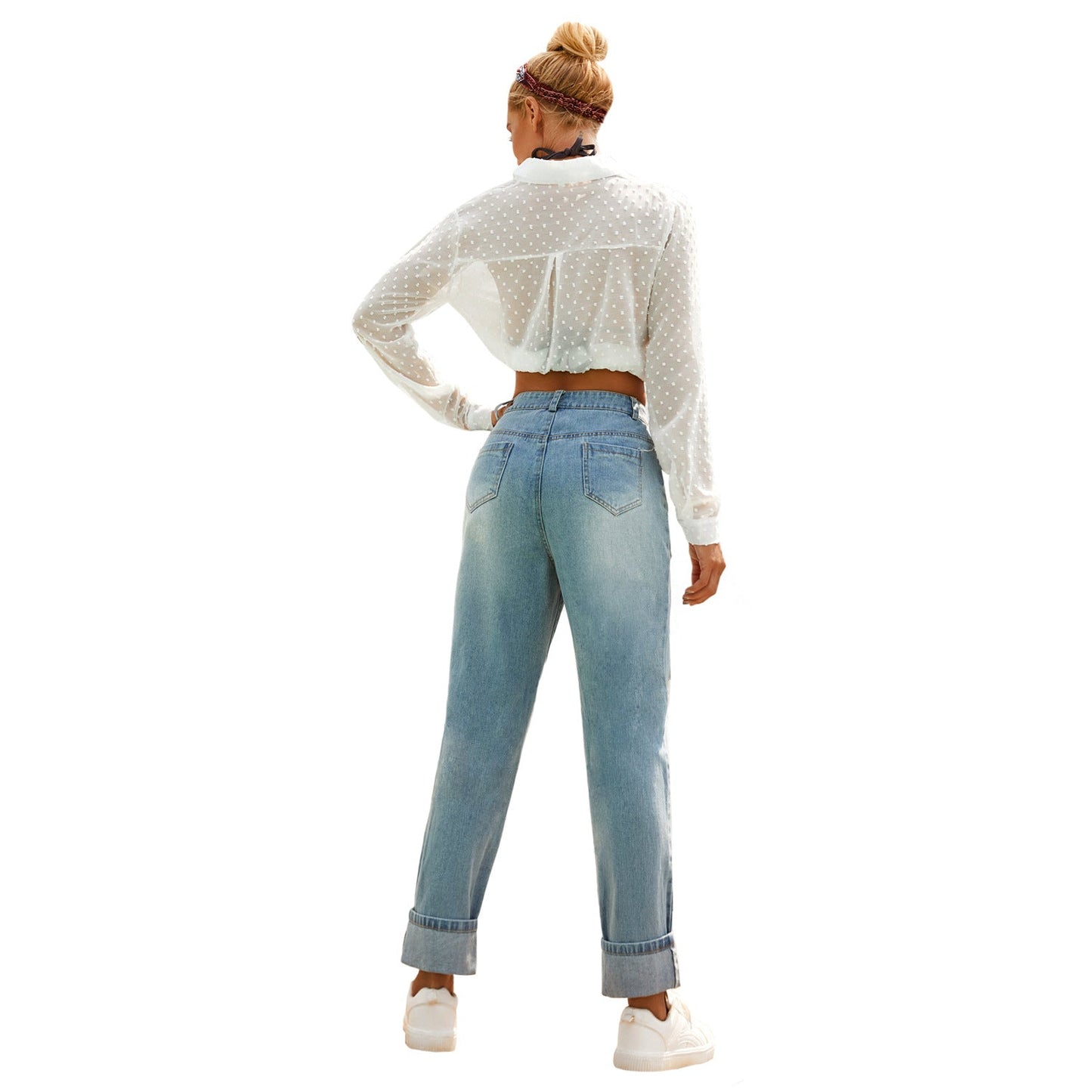 High waist jeans - Taylor K Shop