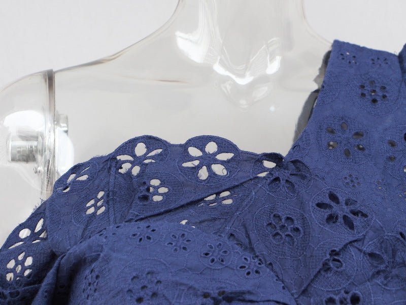 Hollow versatile blouse - Taylor K Shop