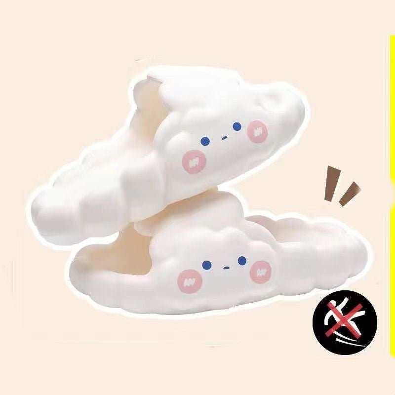 Home Bathroom Bathing Cloud Slippery Slippers - Taylor K Shop