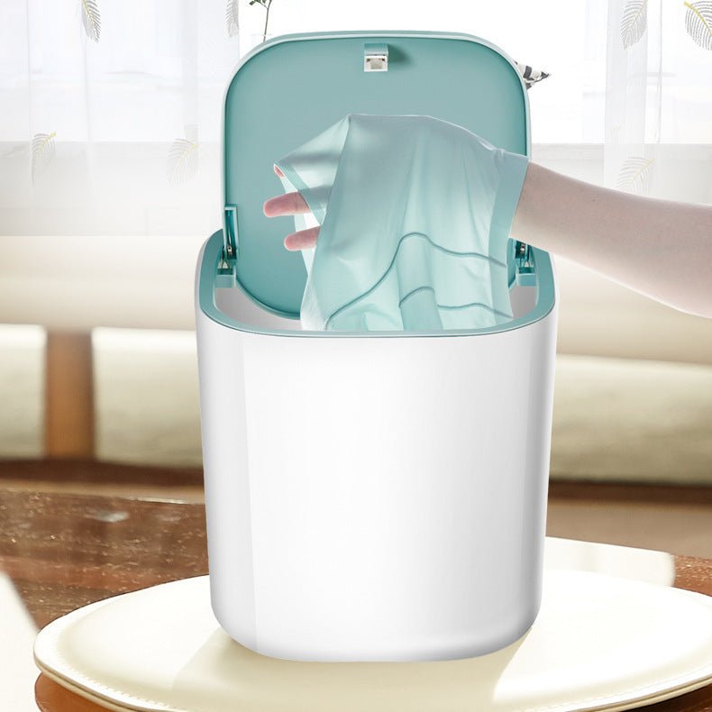 Household Small Laundry Bucket Mini Turbo Table Washing Machine Student Dormitory Underwear Socks Washer - Taylor K Shop