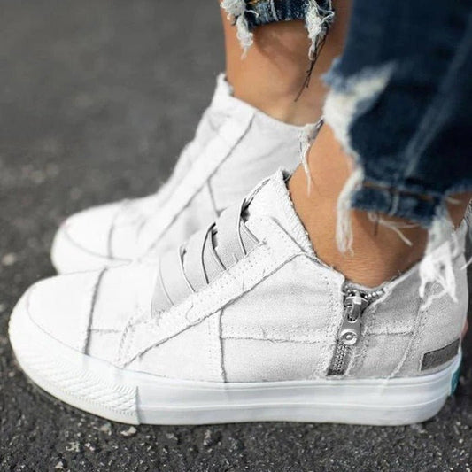 Increased canvas shoes - Taylor K Shop