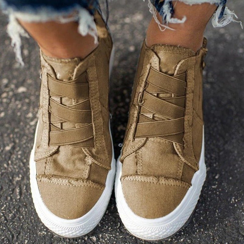 Increased canvas shoes - Taylor K Shop