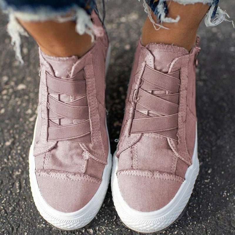 Increased canvas shoes - Taylor K Shop