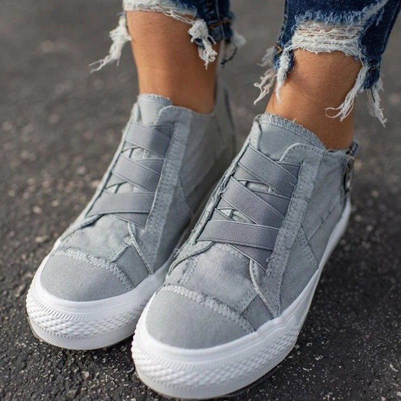 Increased canvas shoes - Taylor K Shop