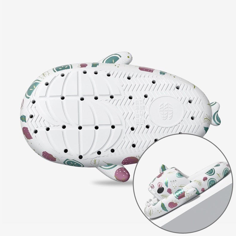 Ins Punk Shark Slippers Women's Home Shoes Print Bathroom Slippers - Taylor K Shop