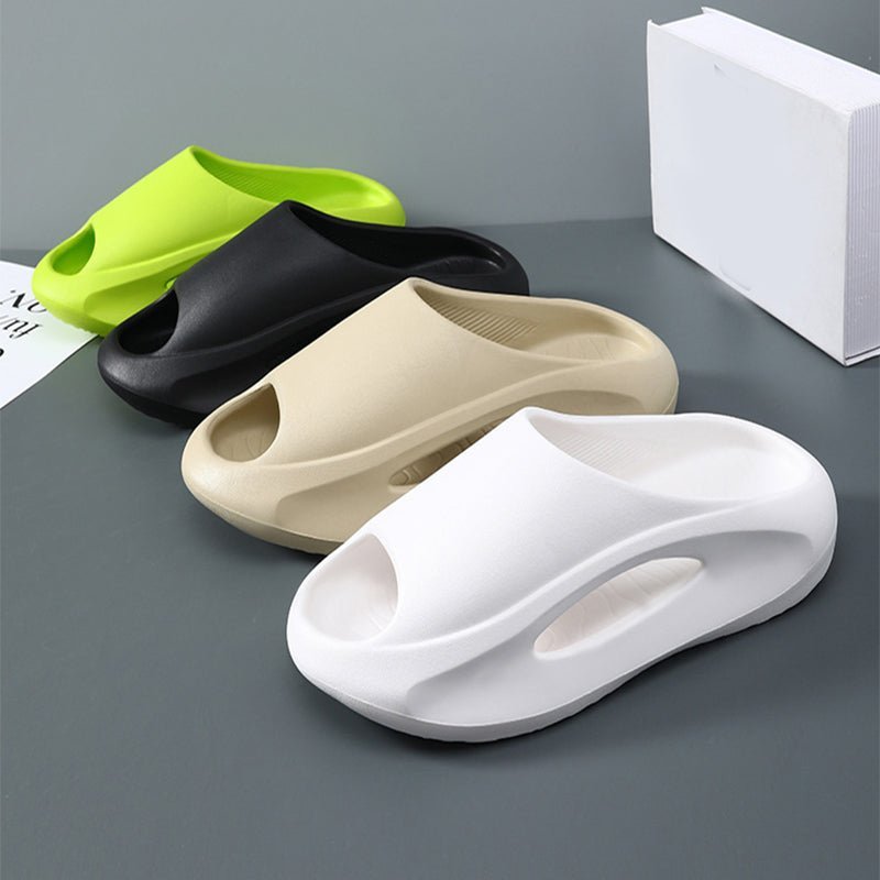 Ins Slippers Women Men Peep Toe Slipper Summer Hollow Unisex Sports Beach Shoes - Taylor K Shop