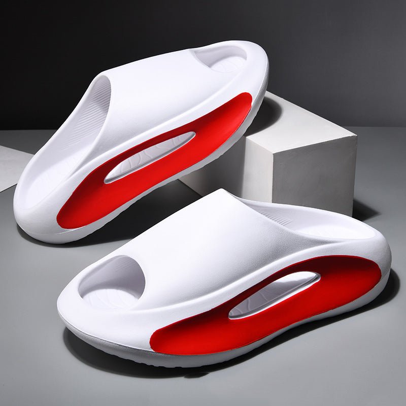 Ins Slippers Women Men Peep Toe Slipper Summer Hollow Unisex Sports Beach Shoes - Taylor K Shop