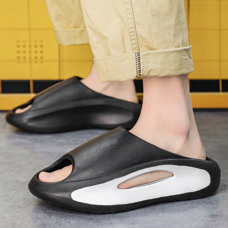 Ins Slippers Women Men Peep Toe Slipper Summer Hollow Unisex Sports Beach Shoes - Taylor K Shop