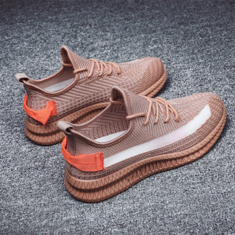 Korean Style Mens Casual Breathable Flying Knitted Shoes - Taylor K Shop