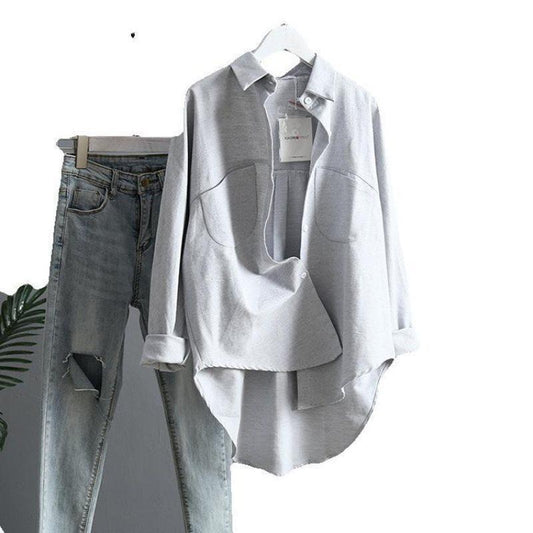 Korean Summer Clothes Women Shirt Blouse Ladies Casualbikini - Taylor K Shop