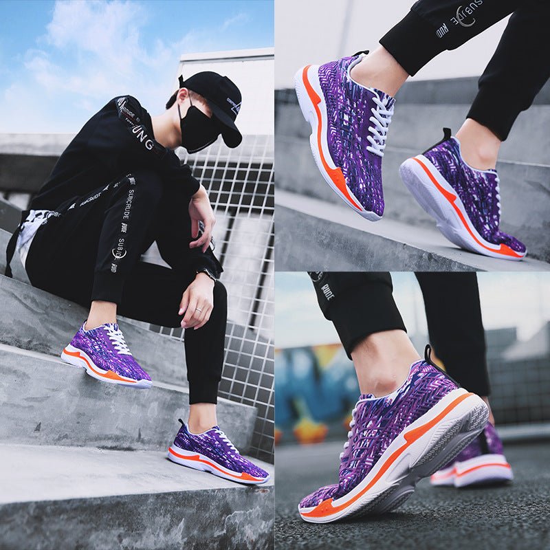 Korean Version Of Camouflage Mesh Men's Casual Shoes Men's Shoes - Taylor K Shop