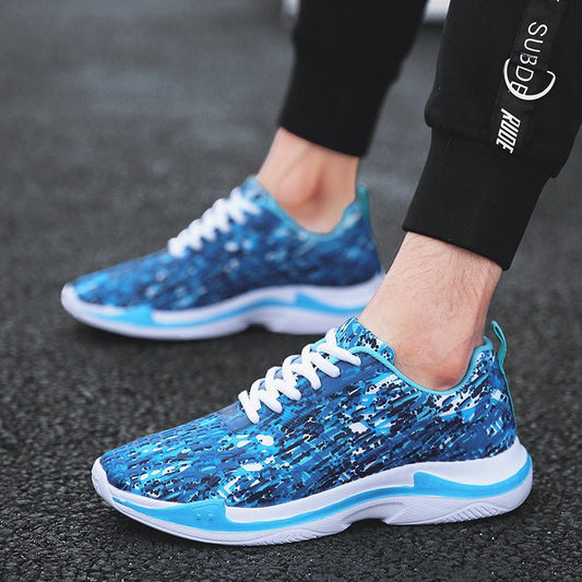 Korean Version Of Camouflage Mesh Men's Casual Shoes Men's Shoes - Taylor K Shop