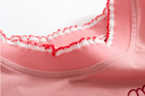 Lace collar soft sister blouse - Taylor K Shop